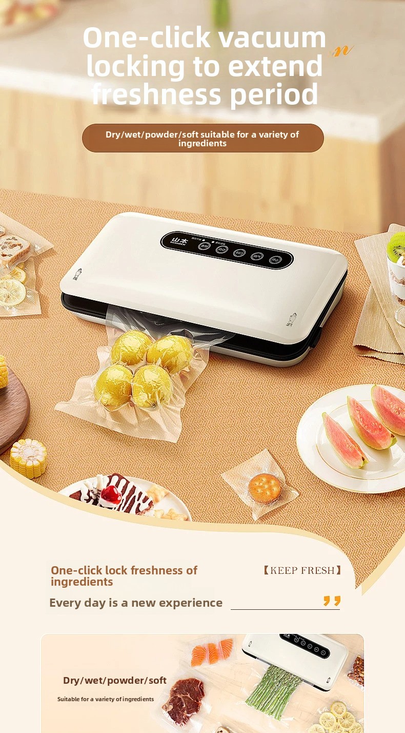 Food Storage Vacuum - 미니 진공 포장기 자동 가정용 식품
