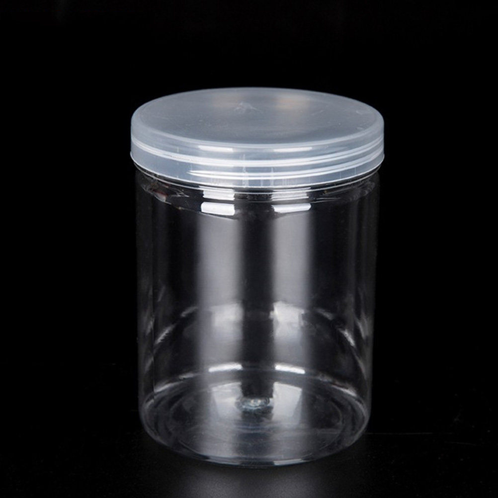 Food Storage Jars Airtight - 10개입 투명 고급 플라스틱 식품 저장