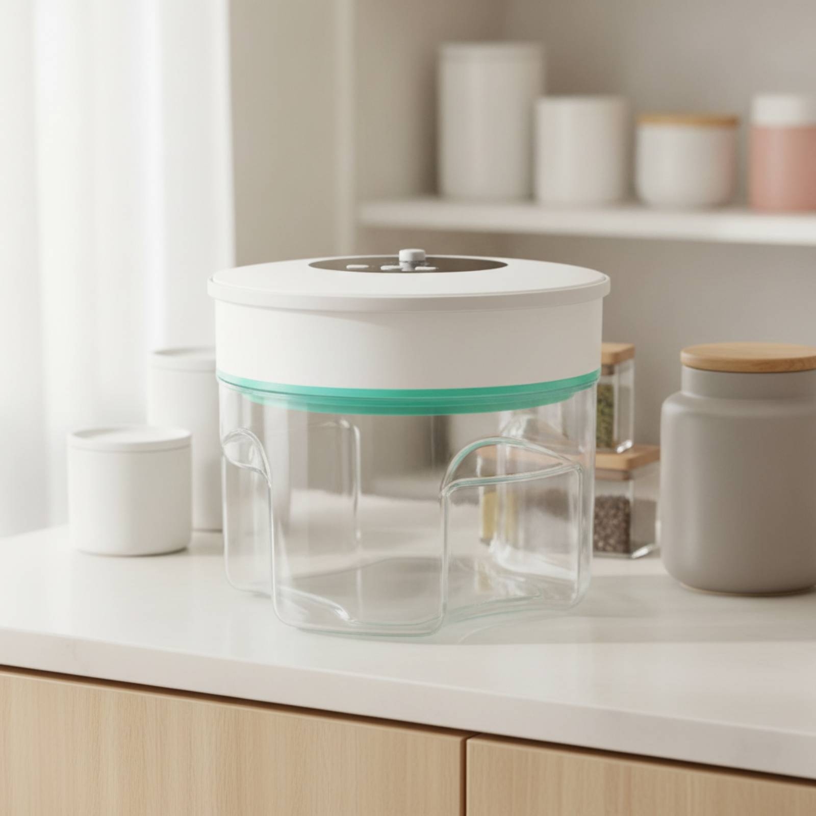 Food Storage Jars Airtight - 진공 보관 용기, 진공 밀폐 식품