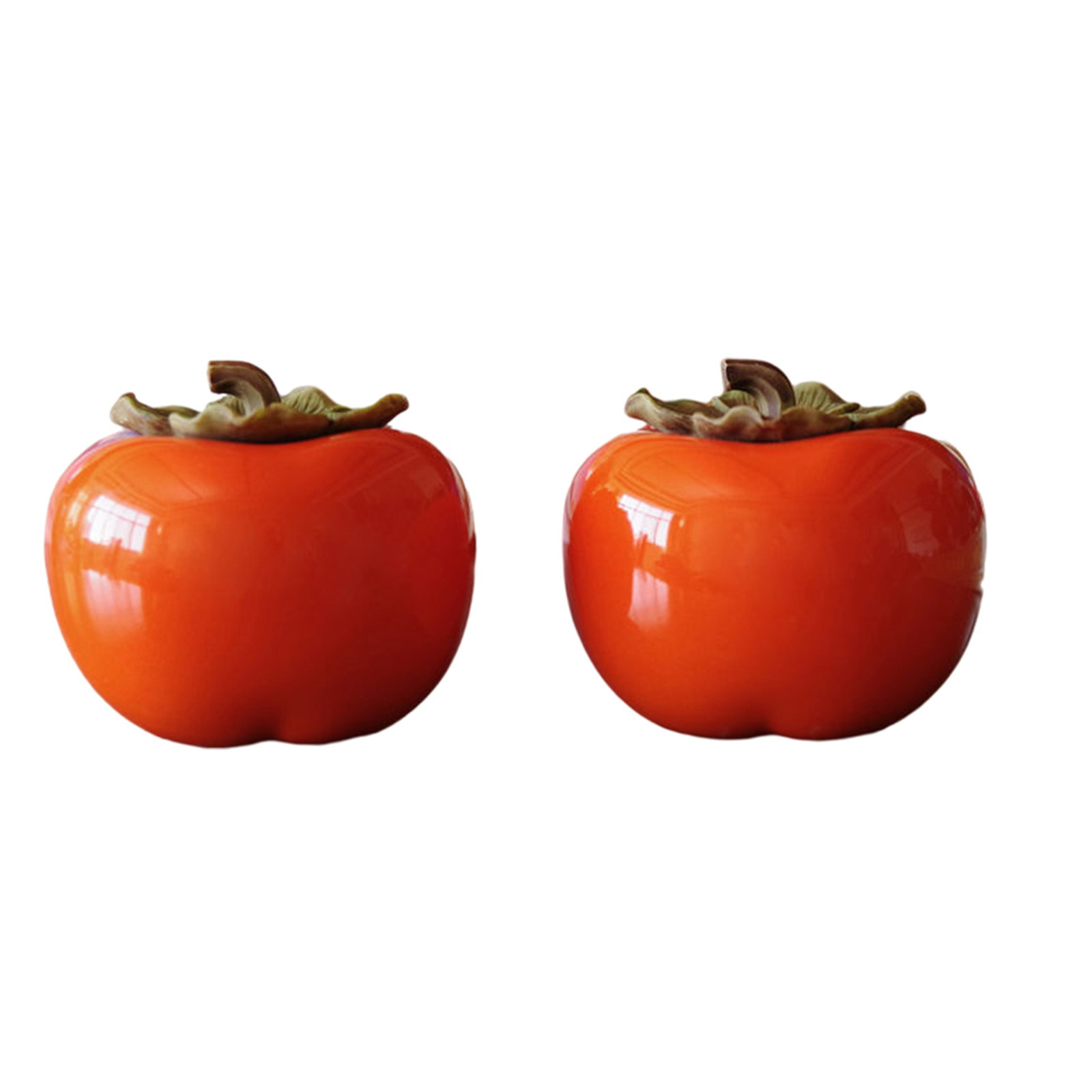 2개입 오렌지색 감 모양 세라믹 항아리 프리미엄 밀폐  - Food Storage Jars Airtight 리뷰 및 가격
