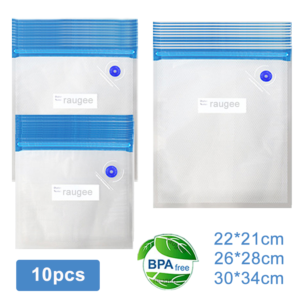 진공 가방 재사용 가능한 식품 진공 포장 가방 10pc - Food Storage Vacuum Seal Bags 리뷰 및 가격