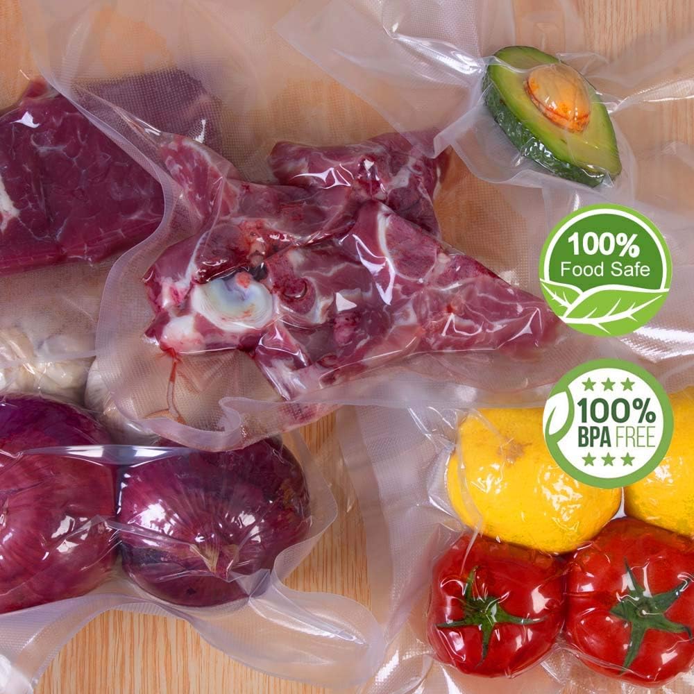 100갤런 사이즈(11x16인치) 진공 밀봉 냉동 백  - Food Storage Vacuum Bags 리뷰 및 가격