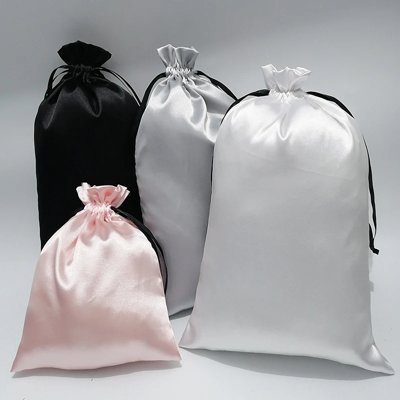 10PCS 맞춤형 새틴 익스텐션 헤어 가방 고급품 실크 - Food Storage In Plants 리뷰 및 가격
