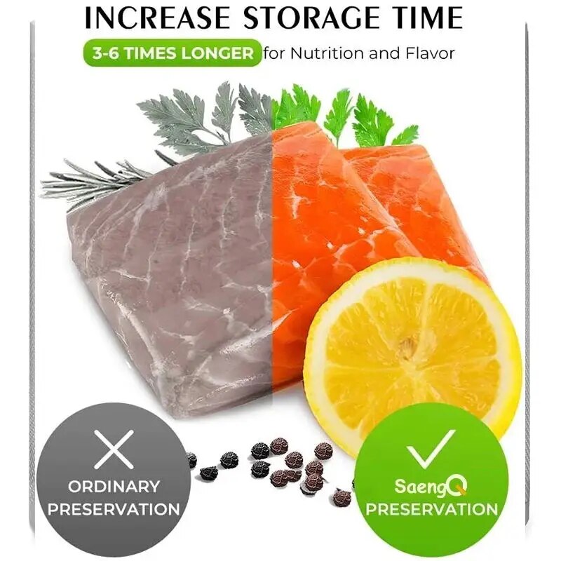 SaengQ 진공 백 음식 진공용 밀봉기 음식 신선도  - Food Storage Vacuum Seal Bags 리뷰 및 가격