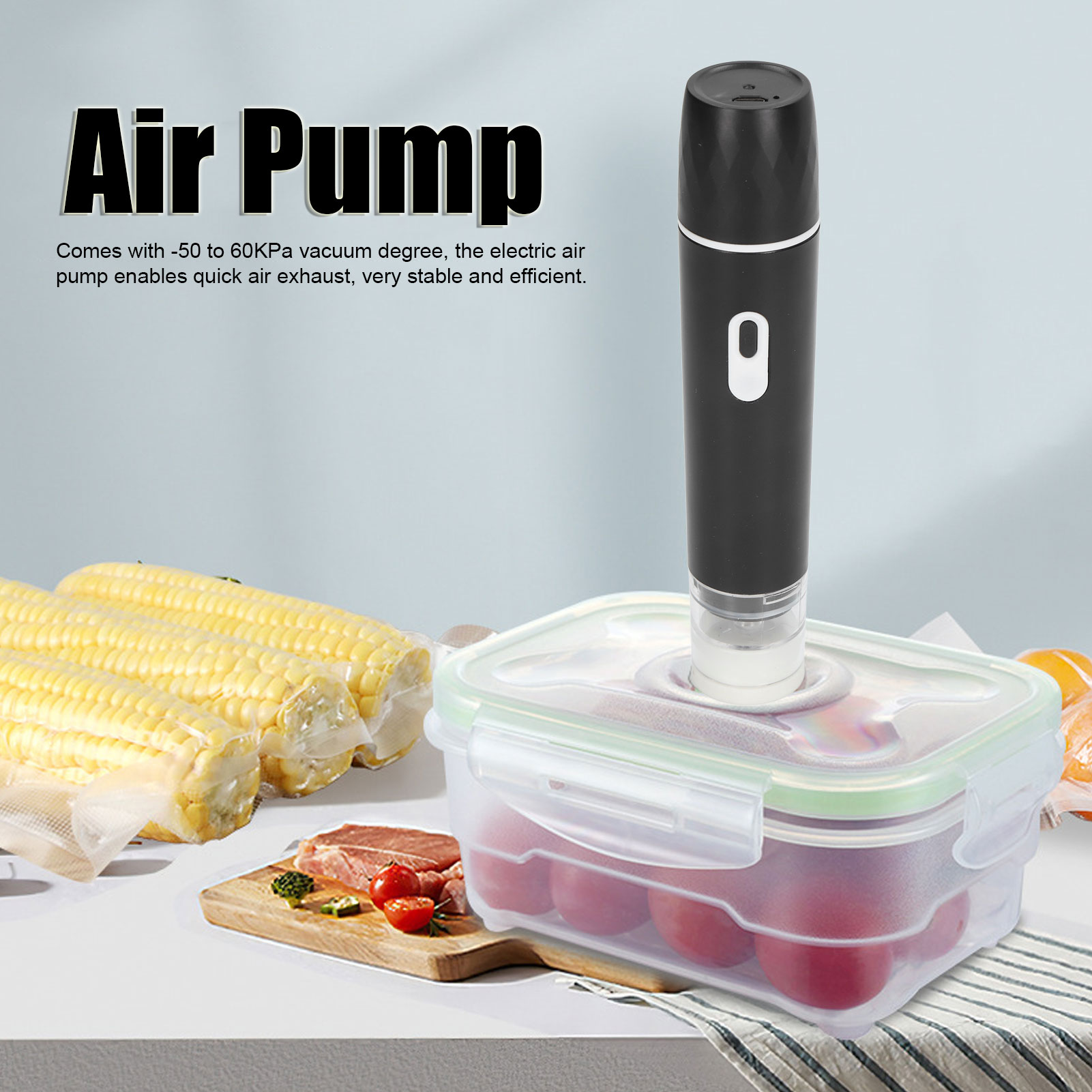 전기 에어 펌프 휴대용 진공 포장기 식품 보관용 에어  - Food Storage Vacuum Sealer Machine 리뷰 및 가격
