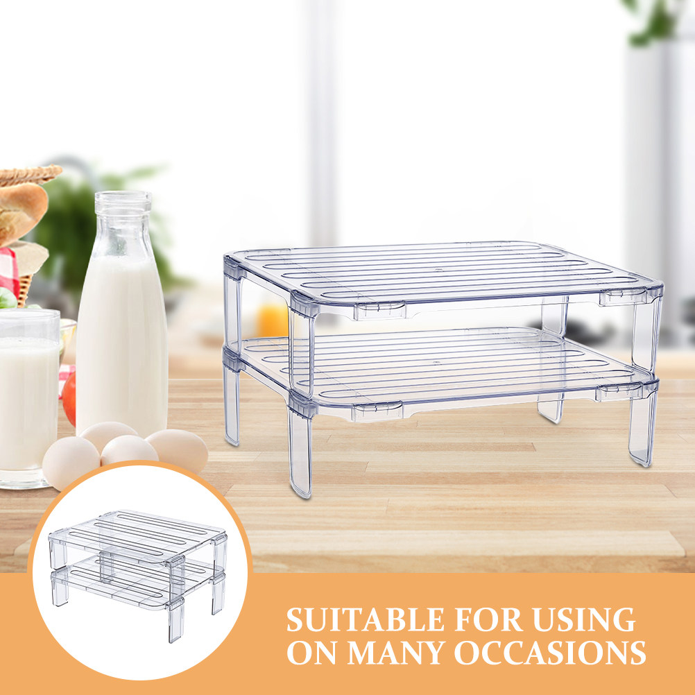 1세트 주방 준비 선반, 재료 보관용 적층형 수납 랙, - Food Storage And Preparation 리뷰 및 가격