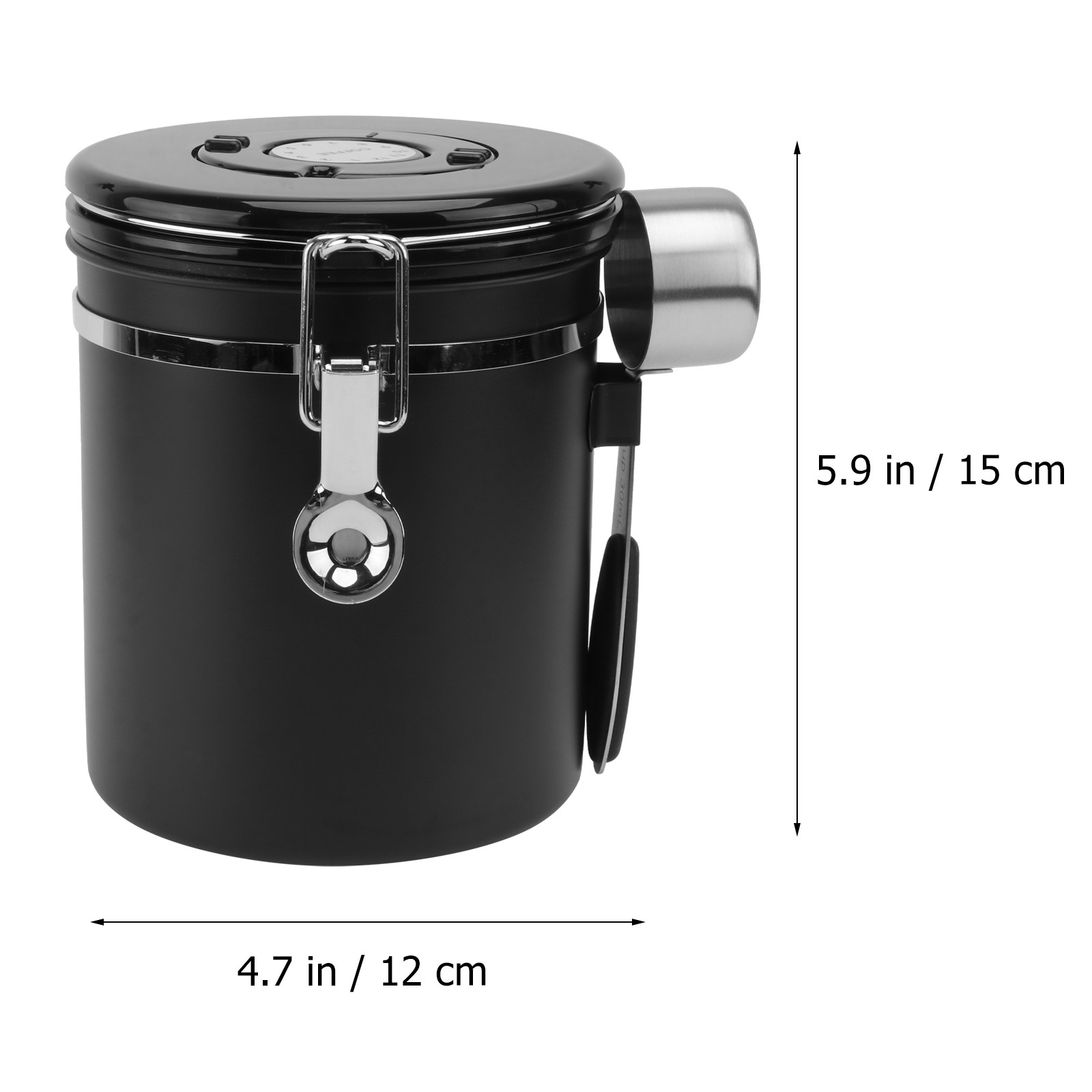 1개 프리미엄 스테인리스 스틸 커피 원두 보관 용기,  - Food Storage Jars Airtight 리뷰 및 가격