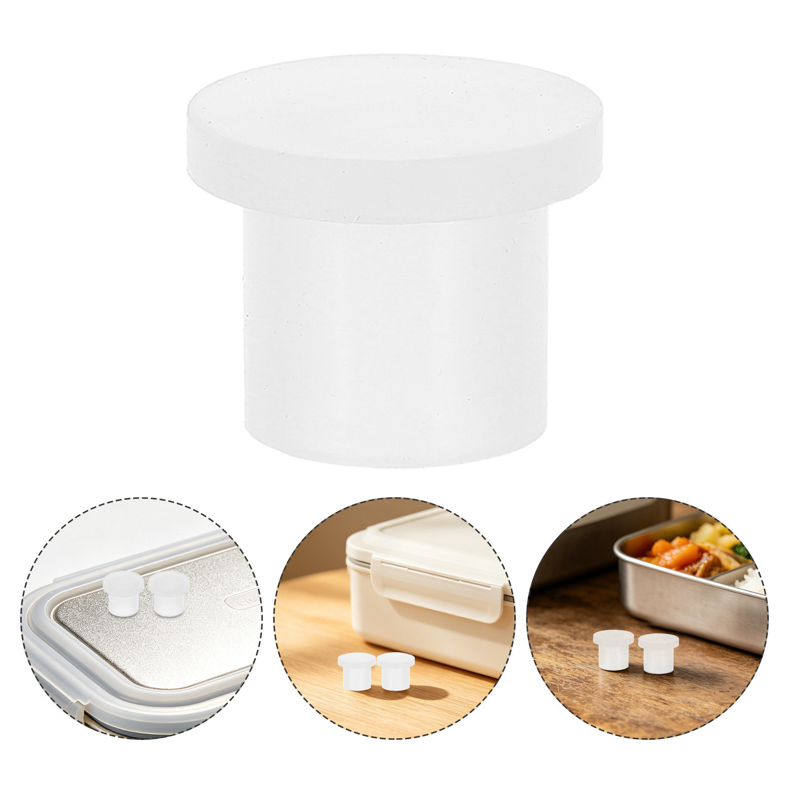 10Pcs 진공 절연 도시락 통풍구 플러그 누출 방지  - Food Storage Vacuum 리뷰 및 가격