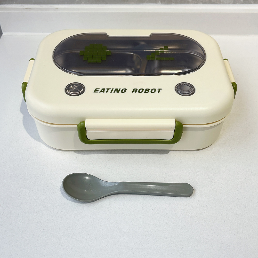 열 보존 도시락 상자 스테인레스 스틸 점심 용기 누출  - Food Storage Camping 리뷰 및 가격