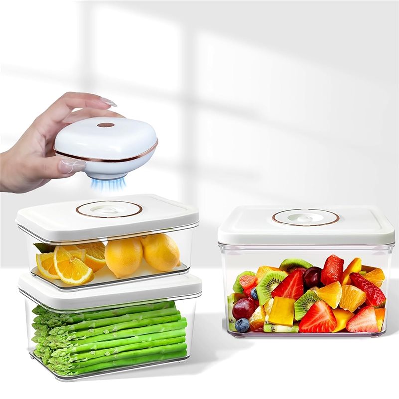 [B25B!】 3개의 용기가 포함된 소형 휴대용 진공  - Food Storage Vacuum Sealer Machine 리뷰 및 가격