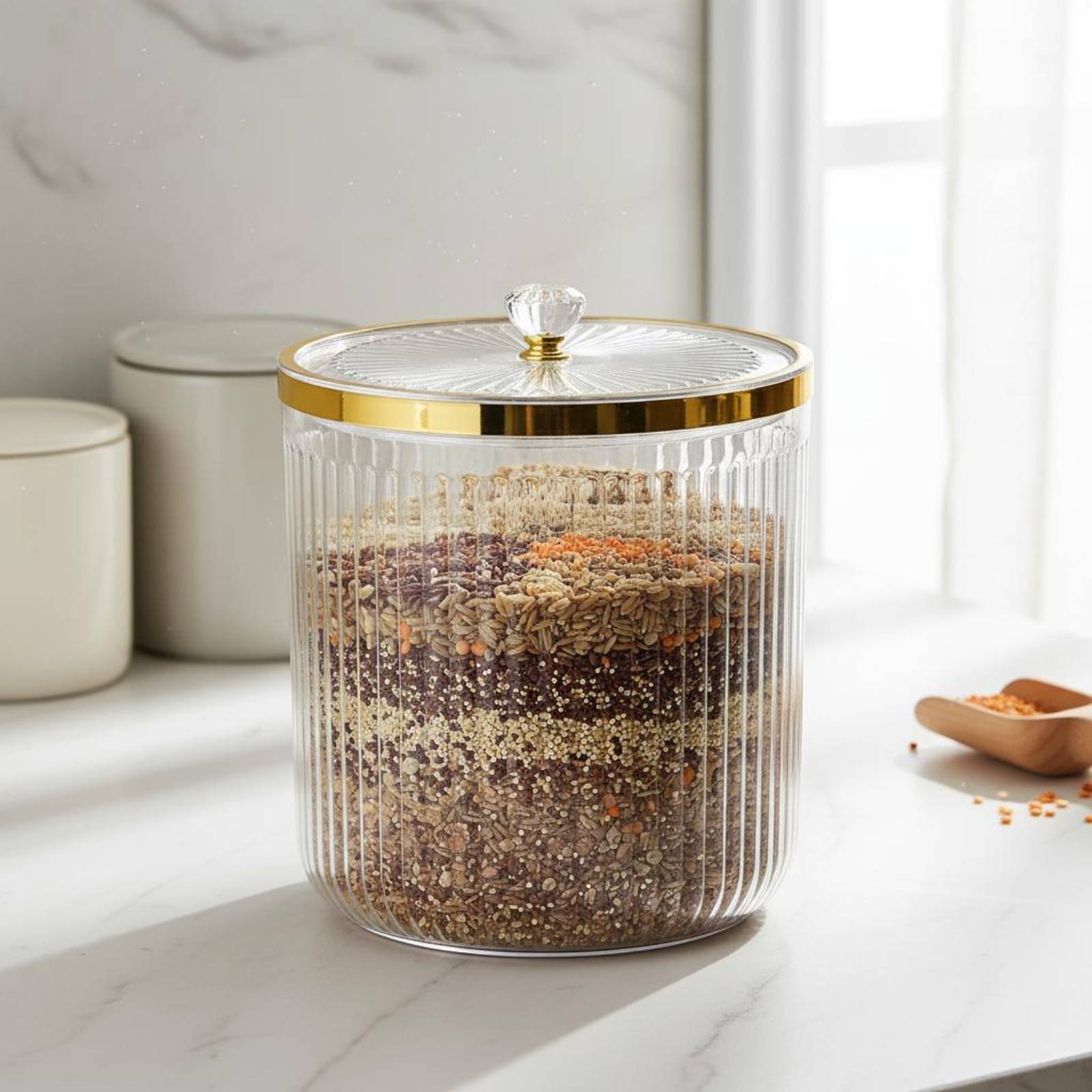 건조 식품 보관 용기 넓은 입구 디자인 밀폐형 건조 식 - Food Storage Jars Airtight 리뷰 및 가격
