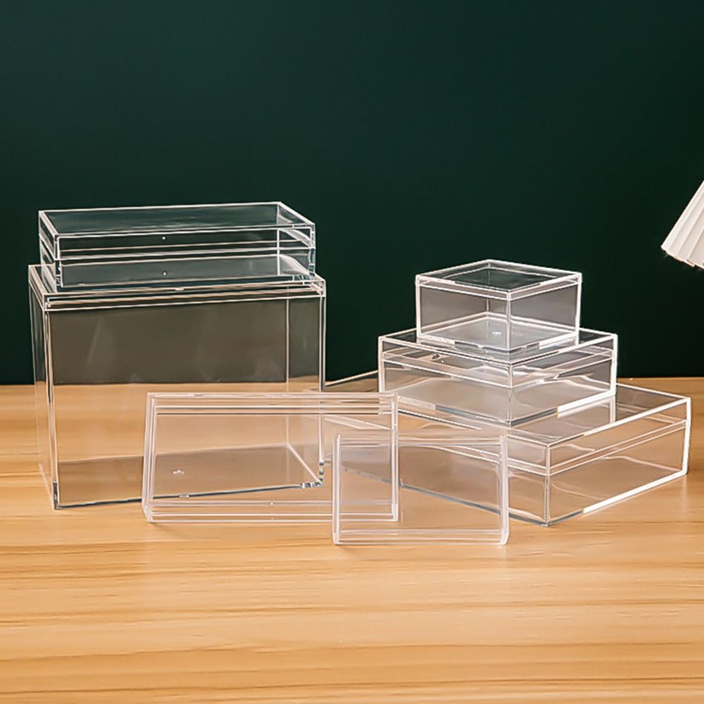 두꺼운 직사각형 플라스틱 보관함, 투명 아크릴 식품 선 - Food Storage In Plants 리뷰 및 가격