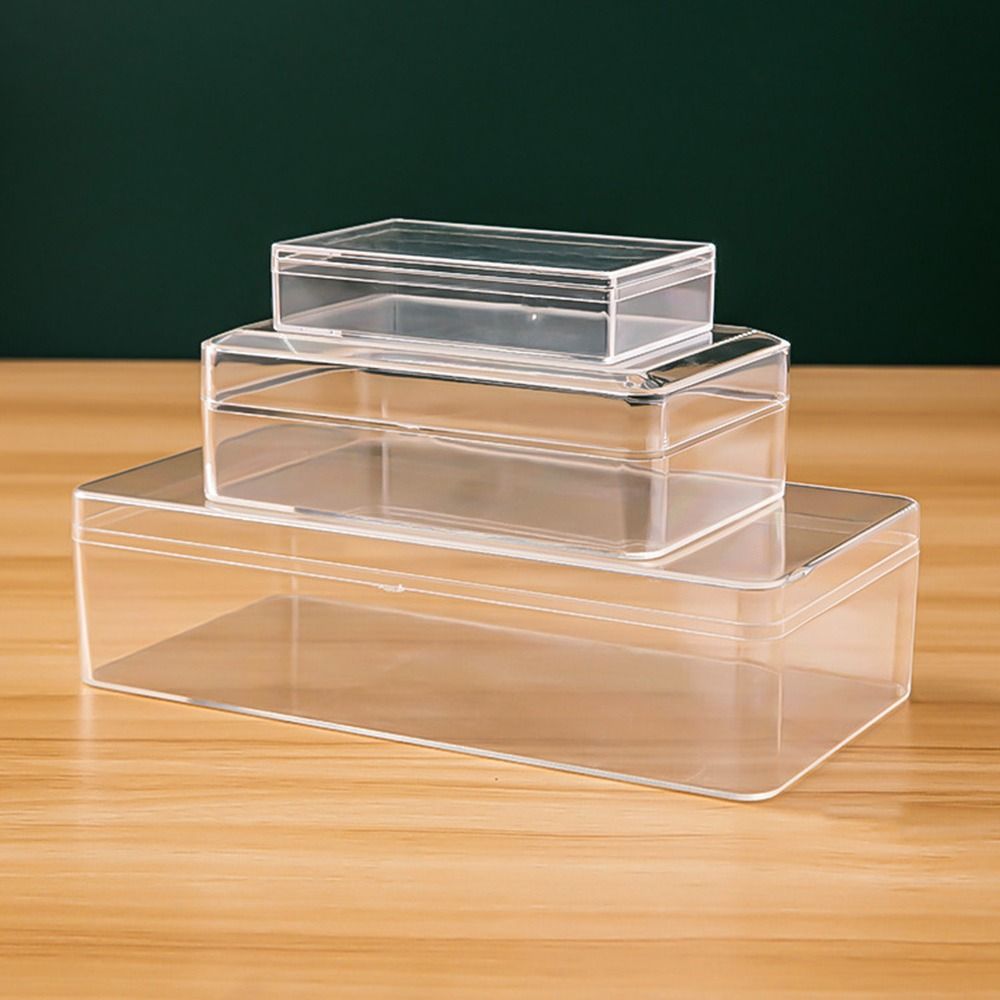 두꺼운 직사각형 플라스틱 보관함, 투명 아크릴 식품 선 - Food Storage In Plants 리뷰 및 가격