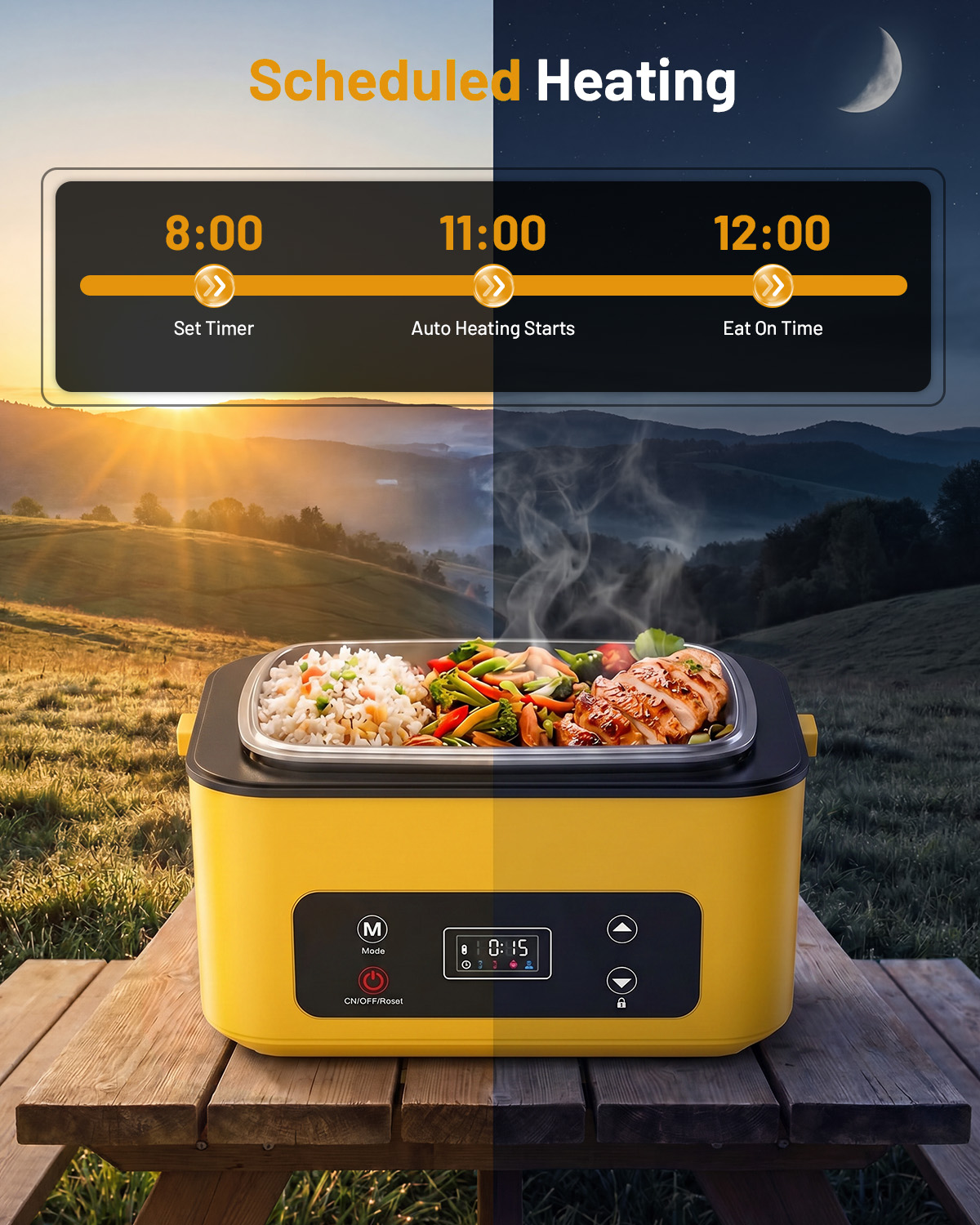 태스크스타 휴대용 가열 도시락 40온스 무선 누수 방지 - Food Storage Camping 리뷰 및 가격
