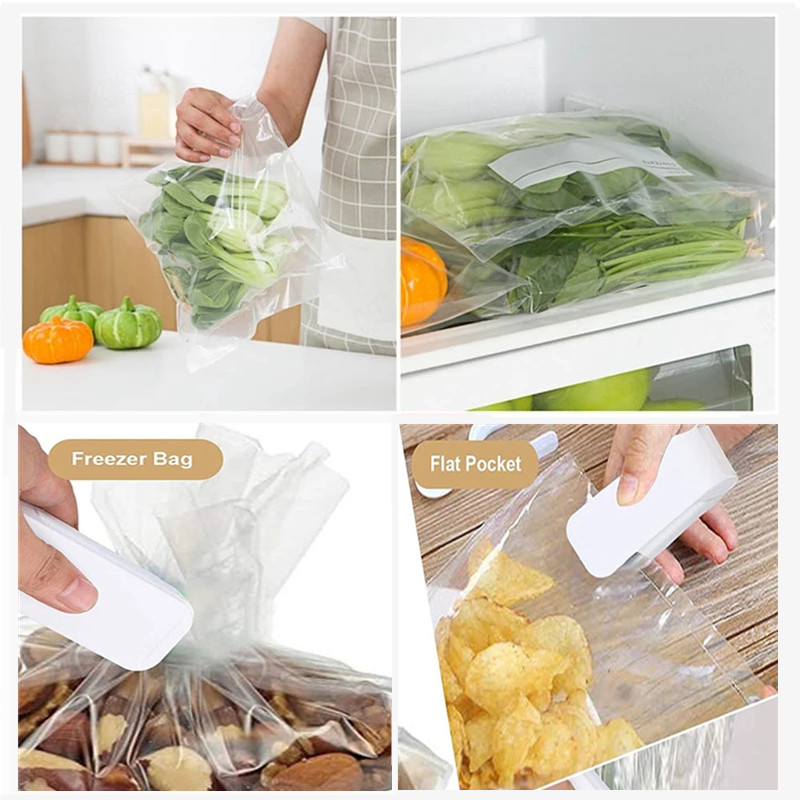 휴대용 가방 히트 실러 플라스틱 패키지 보관 가방 클립 - Food Storage Vacuum Sealer Machine 리뷰 및 가격