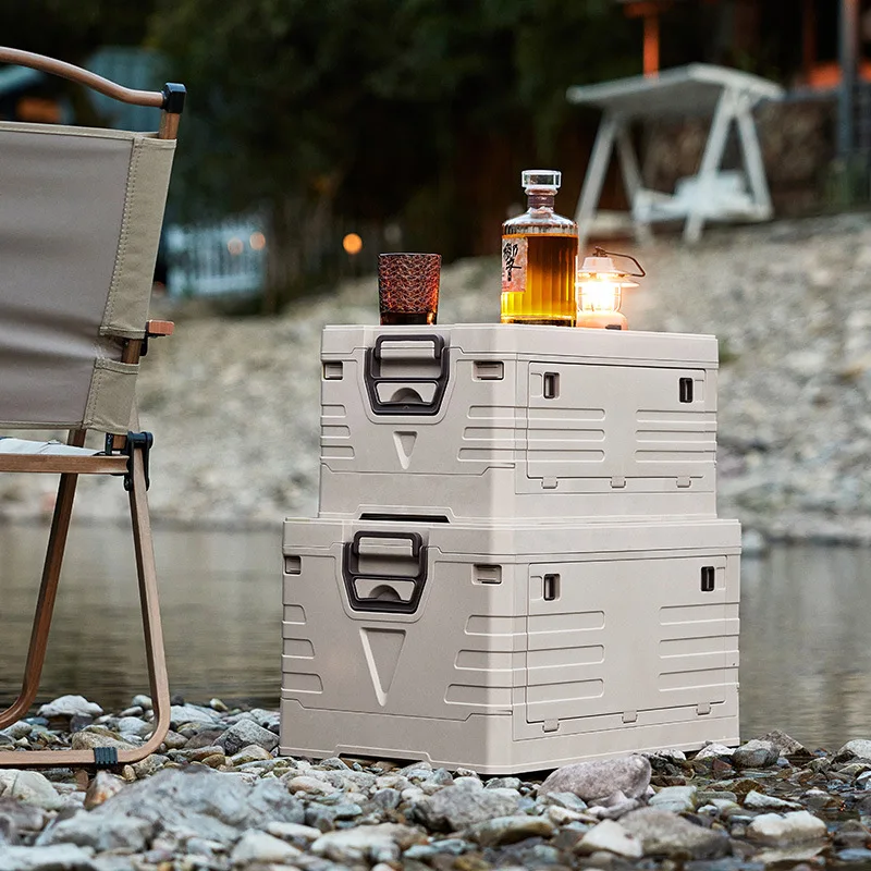 자동차 보관함 야외 캠핑 접이식 보관함 뚜껑이 있는 대 - Food Storage Camping 리뷰 및 가격