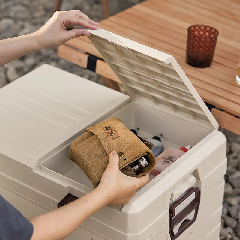 자동차 보관함 야외 캠핑 접이식 보관함 뚜껑이 있는 대 - Food Storage Camping 리뷰 및 가격
