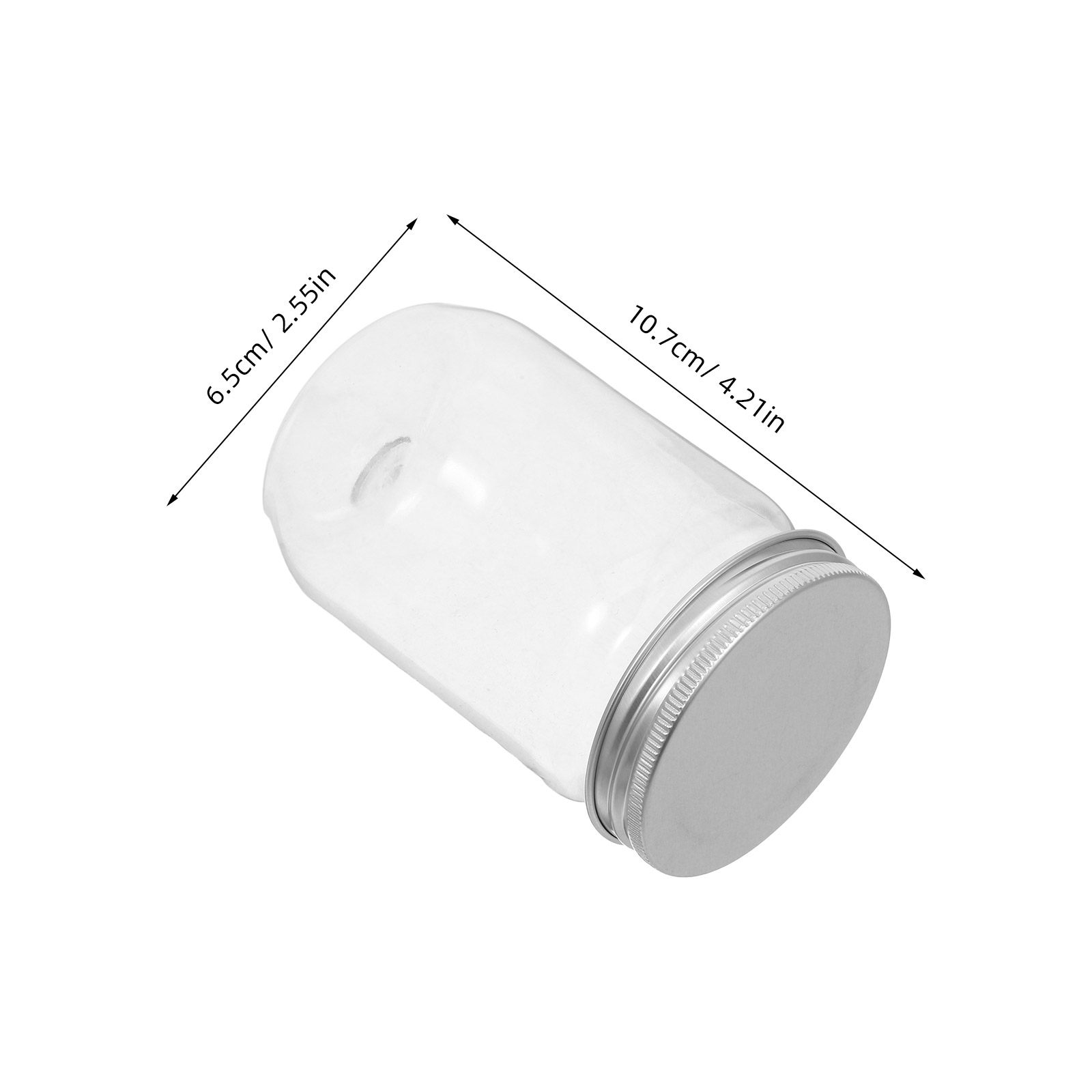 6Pcs 투명 플라스틱 메이슨 항아리(밀폐 뚜껑 포함) - Food Storage Jars Airtight 리뷰 및 가격