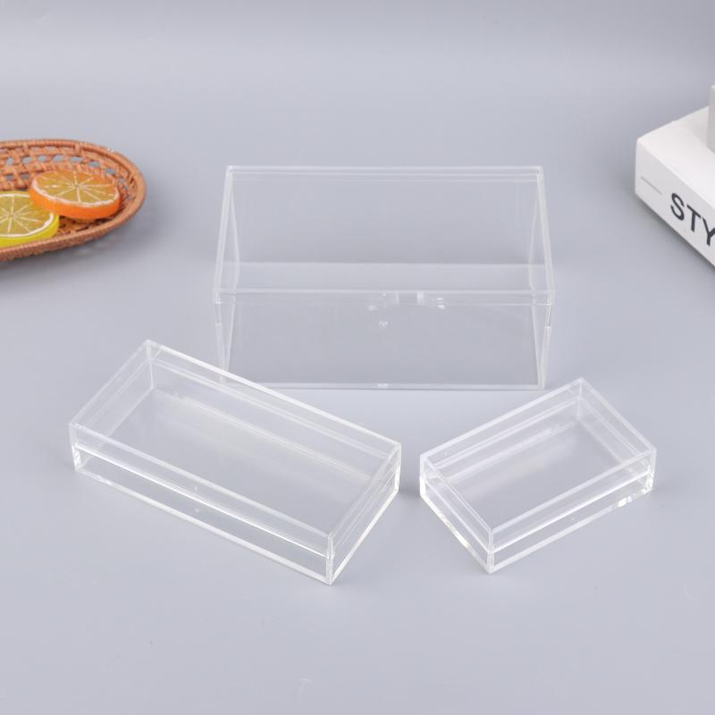 두꺼운 직사각형 아크릴 보관함 높은 투명도 식품 선물  - Food Storage In Plants 리뷰 및 가격