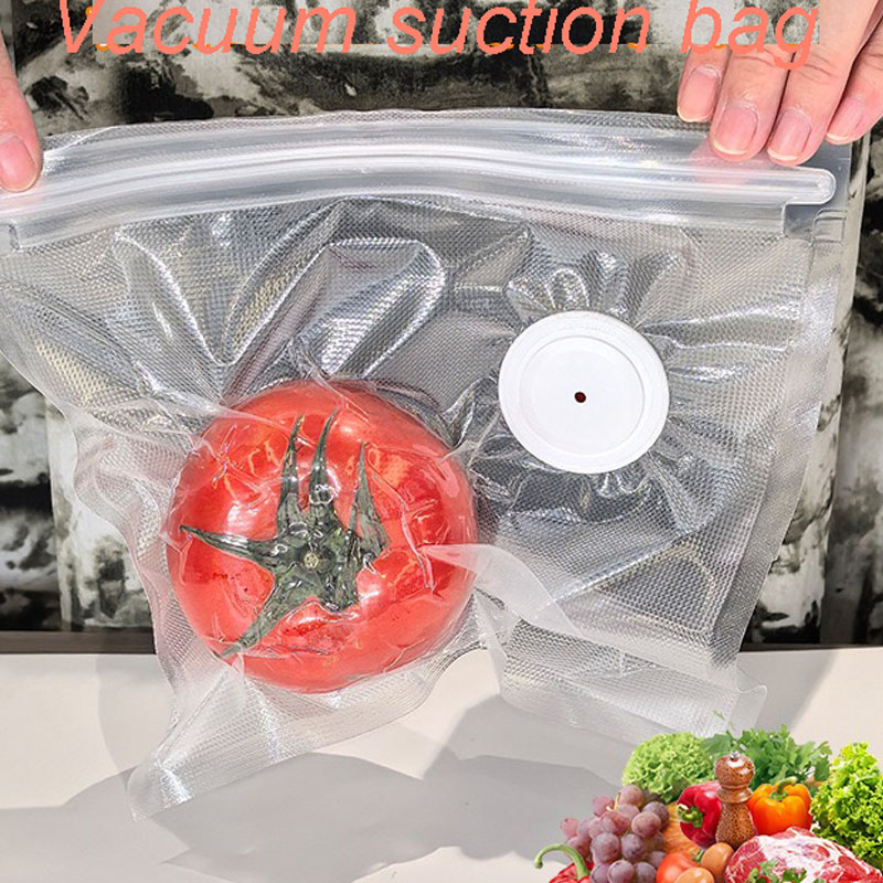 새로운 재사용 가능한 진공 저장 백 주방 채소 과일 포 - Food Storage Vacuum Seal Bags 리뷰 및 가격