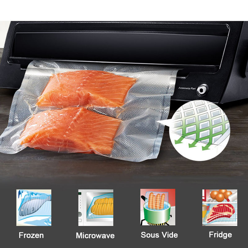 진공 식품 보호기 실러 가방 롤 12/15/17/20/ - Food Storage Vacuum Seal Bags 리뷰 및 가격