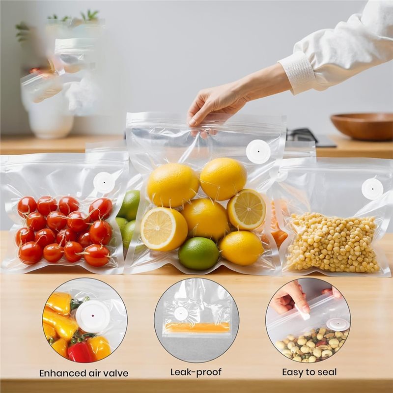 식품용 진공 밀봉 백, 15개 8.3인치X8.7인치 & - Food Storage Vacuum Seal Bags 리뷰 및 가격