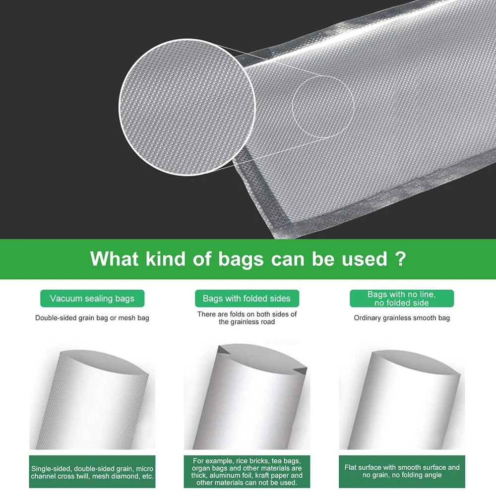 진공 포장기 포장용 Sous Vide 롤 백 진공 실러 - Food Storage Vacuum Seal Bags 리뷰 및 가격